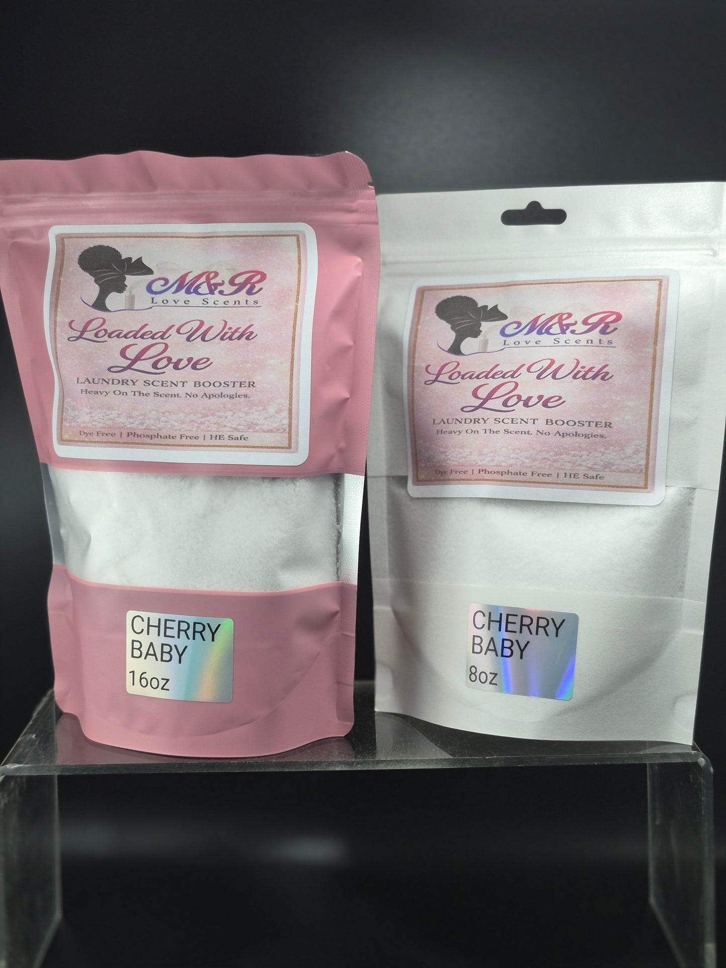 Loaded with Love laundry scent boosters