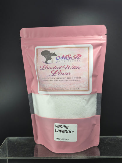Loaded with Love laundry scent boosters